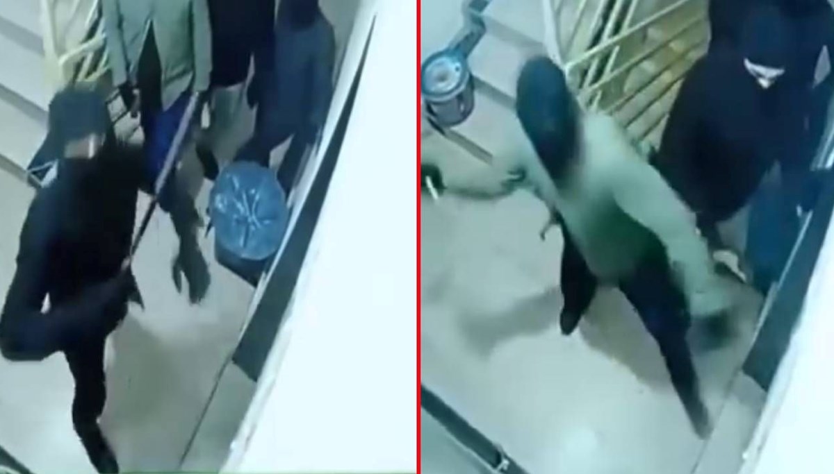 Evin kapısını kırmaya çalıştılar Evin kapısını kırmaya çalıştılar