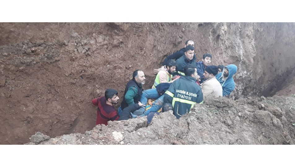 Kanalizasyon kazasında toprak altında kalan işçi öldü