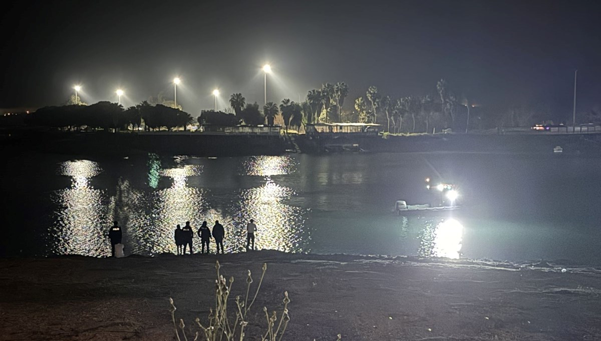 Adana'da baraj gölüne giren kişi kayboldu