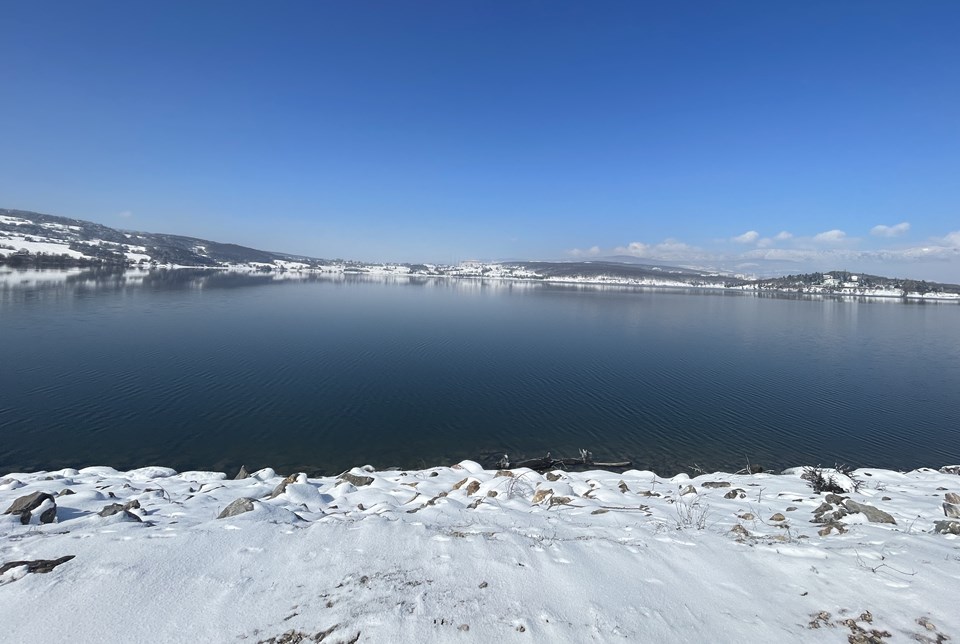 Ekim ayında barajın yüzde 19'u doluydu! Kar yağışından sonra yüzde 100'e ulaştı! - 1