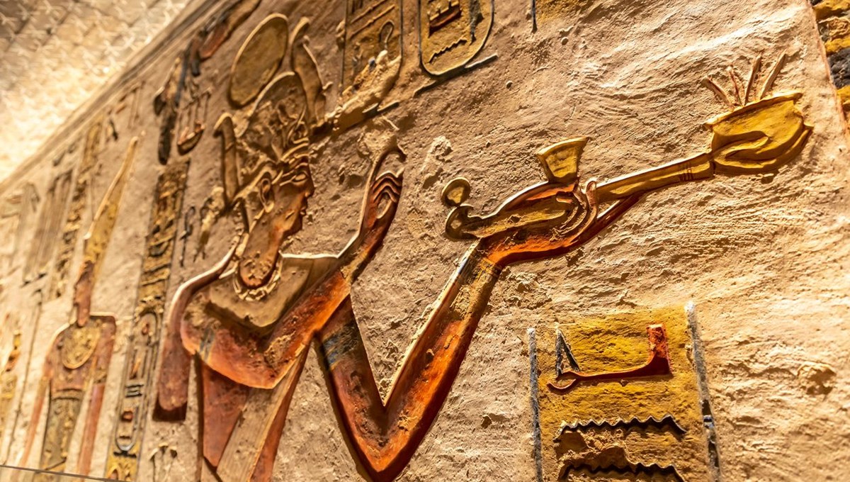 Tutankhamun’un mezarı sergileniyor