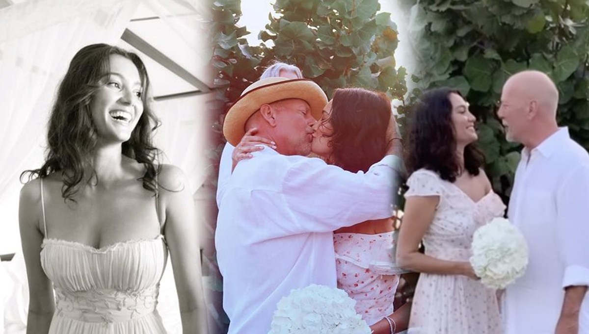 Emma Heming Willis eşi Bruce Willis ile nikah tazeleme videosunu yayınladı