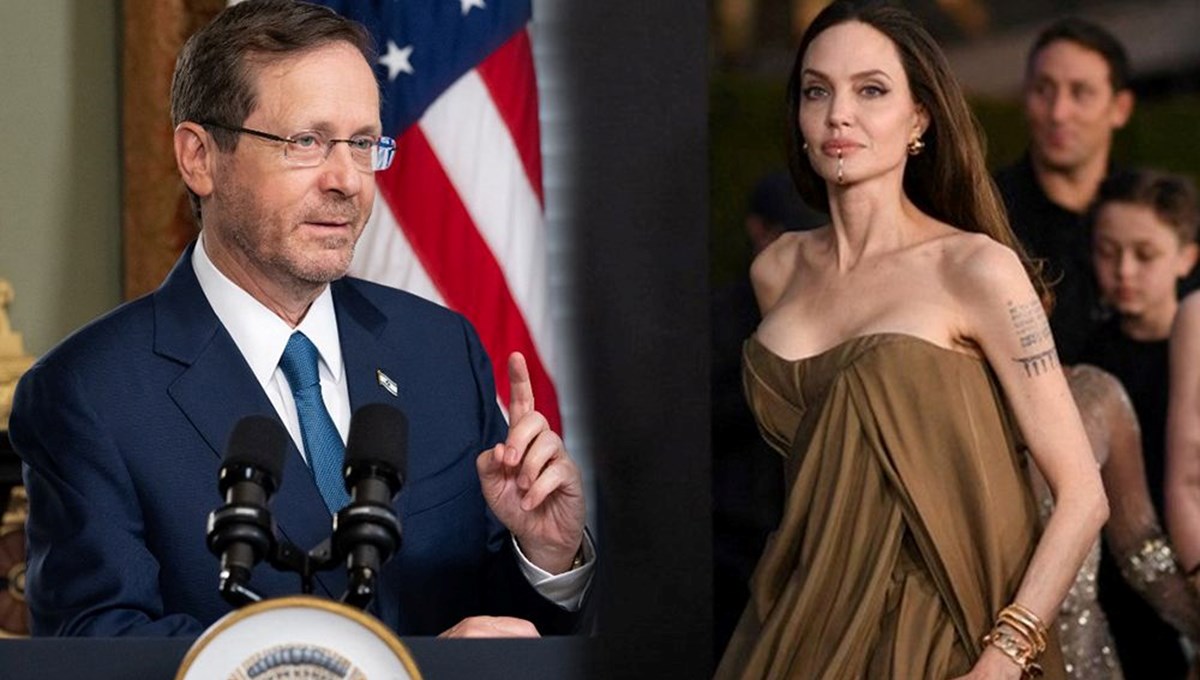 İsrail Cumhurbaşkanı Herzog'dan Angelina Jolie'ye tepki: İsrail halkına kendini savunma hakkı tanımıyor İsrail Cumhurbaşkanı Herzog'dan Angelina Jolie'ye tepki: İsrail halkına kendini savunma hakkı tanımıyor