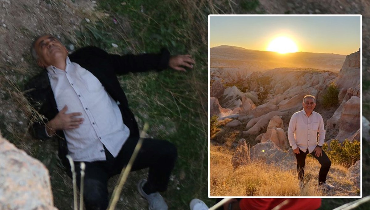 Kapadokya’da gün batımı fotoğrafı çektirmek istedi, sonu kötü bitti