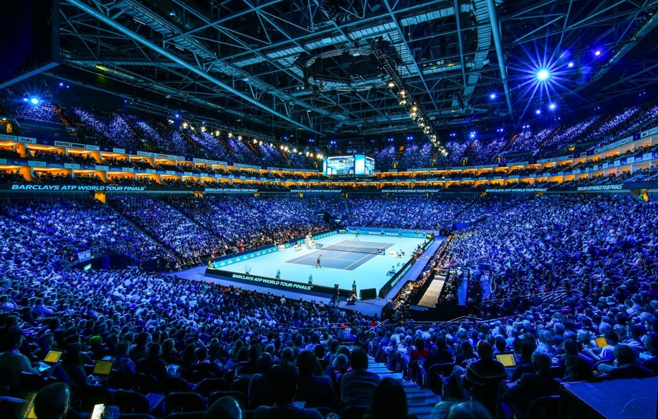 Barclays ATP World Tour Finalleri Londra’daki The O2 Arena’da düzenleniyor. 
