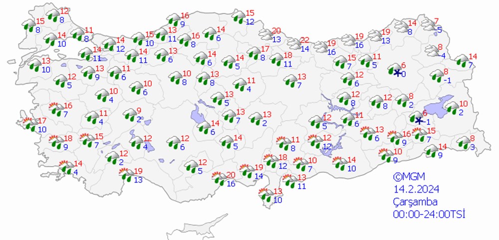 İstanbul dahil 21 il için sarı kodlu uyarı (Bugün hava nasıl olacak?) - 19