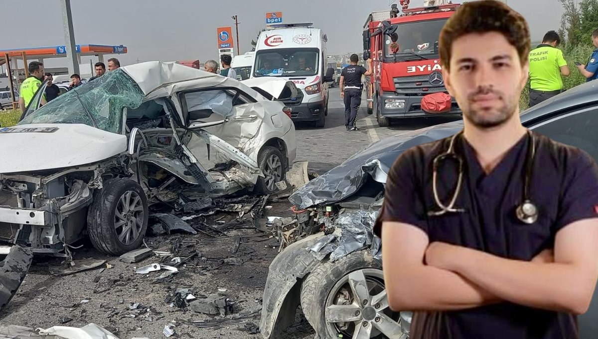 Genç doktor kaza kurbanı Genç doktor kaza kurbanı