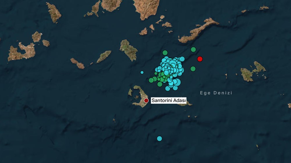 Ege’de her saniyedeprem oluyor! Son sarsıntı 5,2 büyüklüğünde (Deprem sayısı 750’yi geçti) - 2