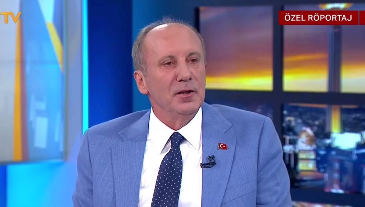 Muharrem İnce NTV'nin sorularını yanıtladı