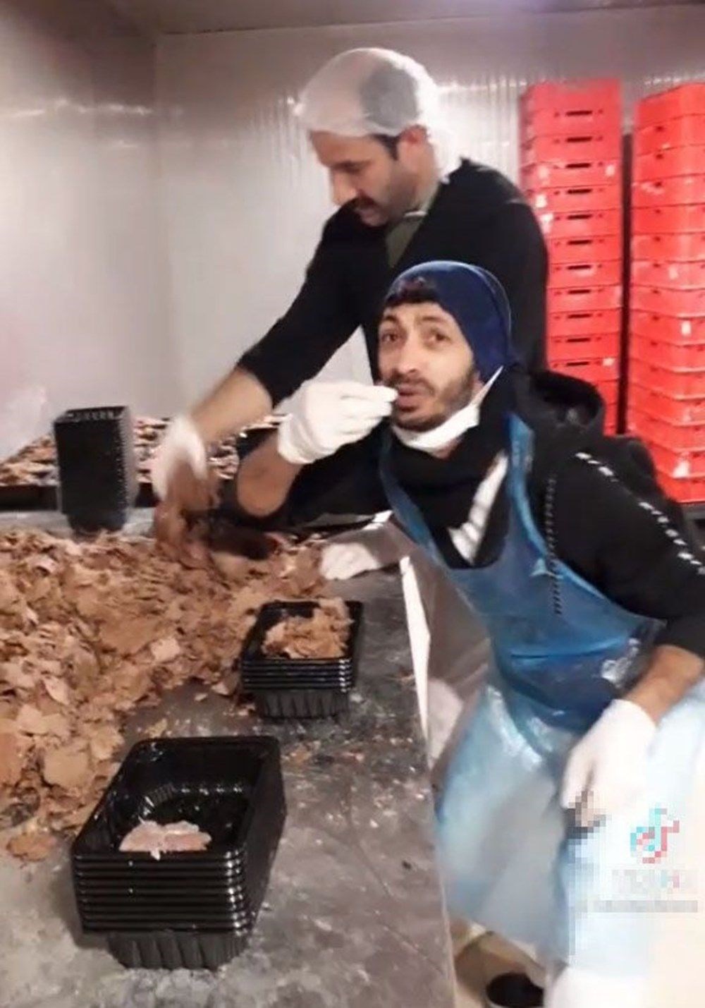 Kırklareli'de döner skandalı: 100 kilo döner imha edildi - 1