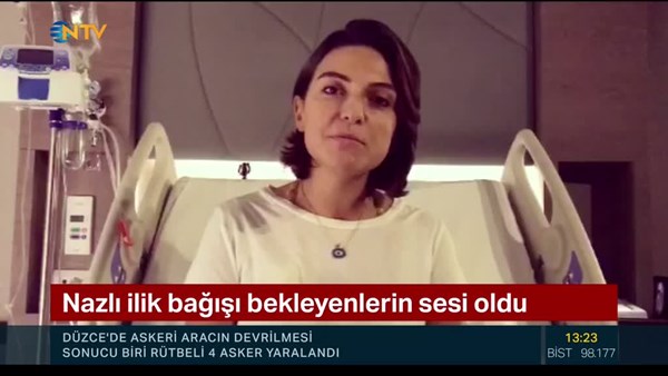 NTV eski çalışanı Nazlı Sümer Akdoğar ilik bağışı bekleyenlerin sesi oldu 