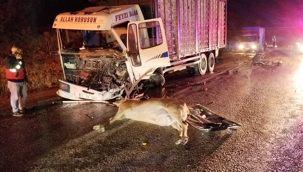 Bolu'da feci kaza: 1 ölü
