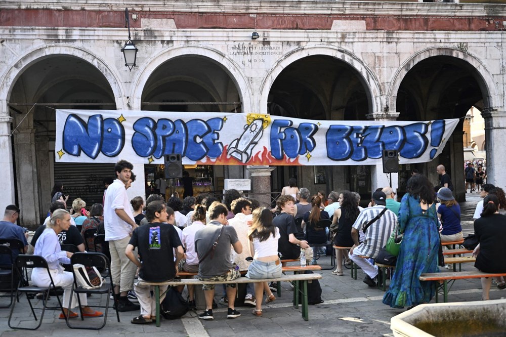 Tüm adayı kiraladılar! Milyarder Jeff Bezos, düğünü için masraftan kaçınmadı - 3