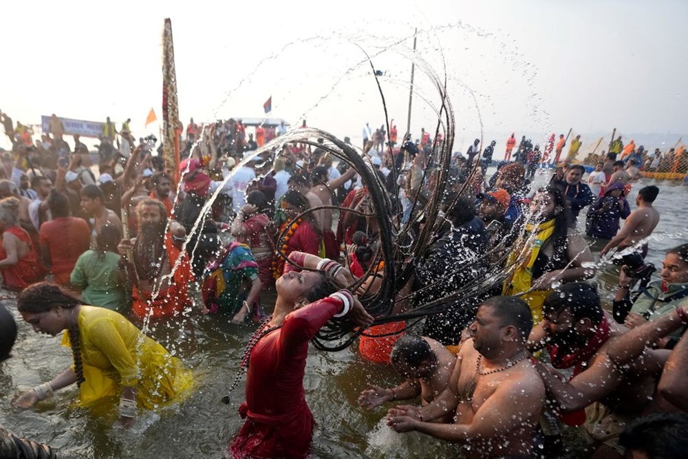 Hindistan'da festival rekor kırdı: 640 milyon kişi katıldı! - 1