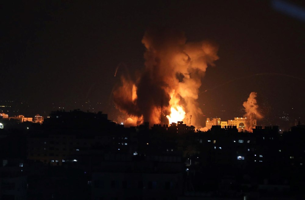 Tansiyon yükseldi: İsrail saldırılarının ardından Gazze'den roketler fırlatıldı - 12
