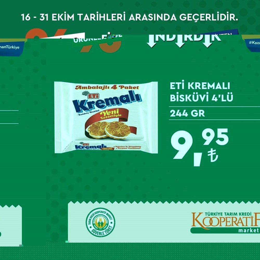 Tarım Kredi Kooperatif Market temel ihtiyaç ürünlerinde büyük indirimler (17-31 Ekim güncel indirimli ürünler kataloğu) - 42