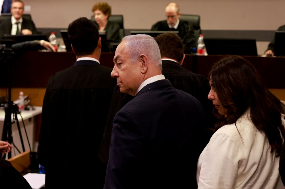 Yeraltında duruşma: Netanyahu ilk kez sanık kürsüsünde - 6