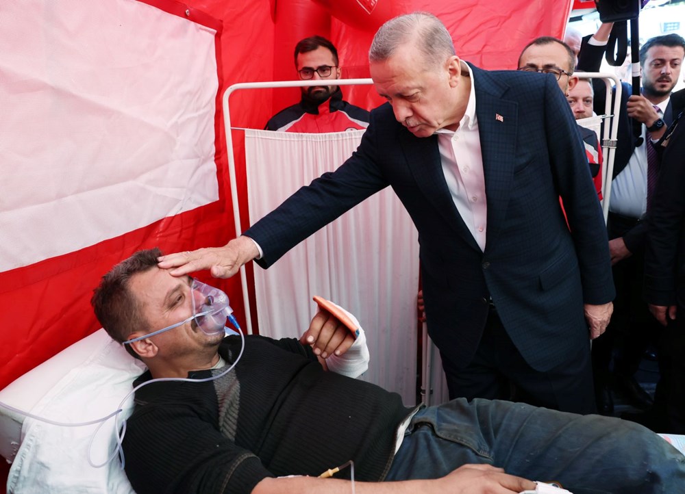 Cumhurbaşkanı Erdoğan maden faciasının yaşandığı Bartın'da - 4
