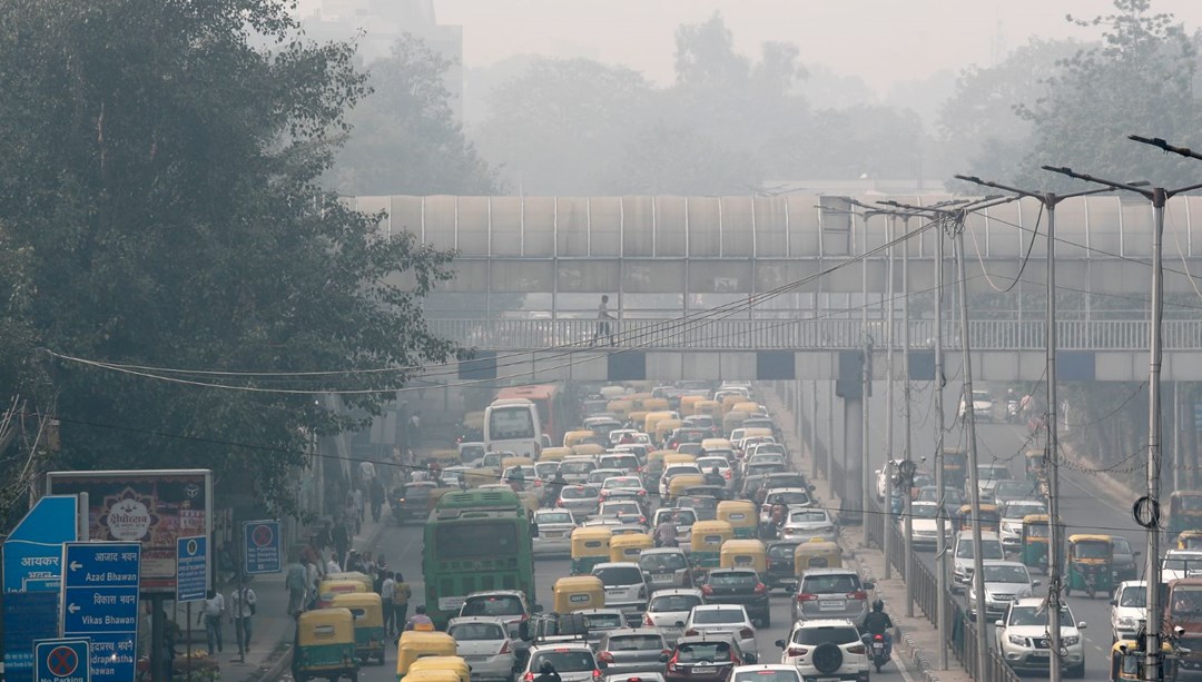 Yeni Delhi de hava kirliliğine karşı yeni önlemler