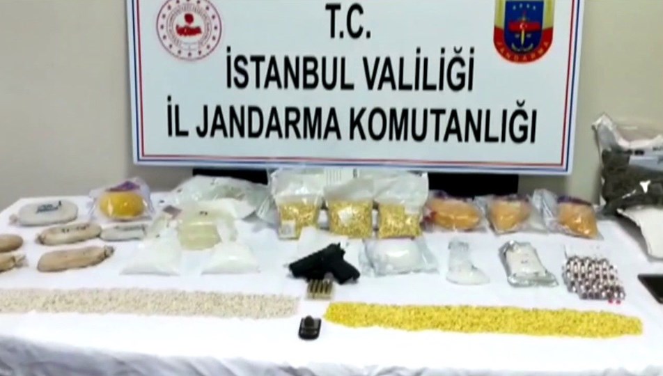 İstanbul'da Jandarma'dan uyuşturucu operasyonu