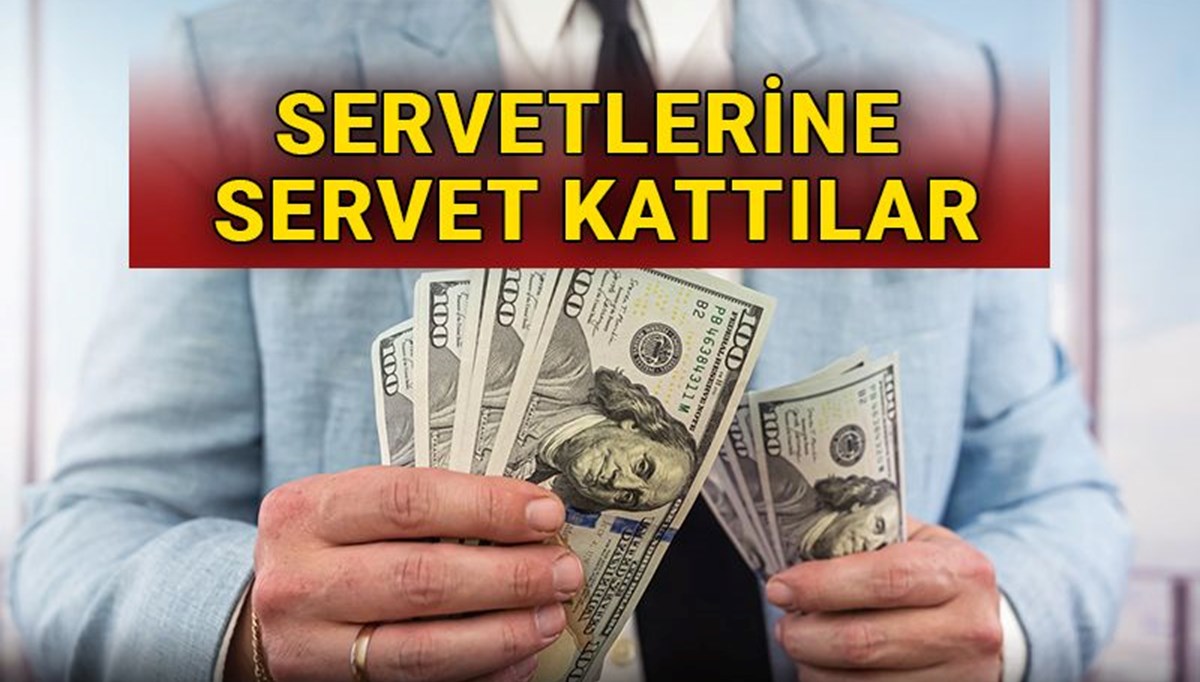 Servetlerine servet kattılar