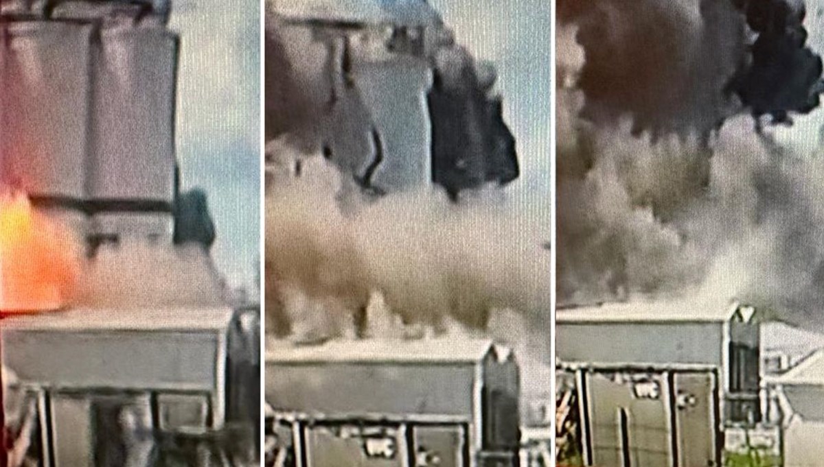 Derince’de Toprak Mahsulleri Ofisi silolarında patlama | Kare kare patlama anı