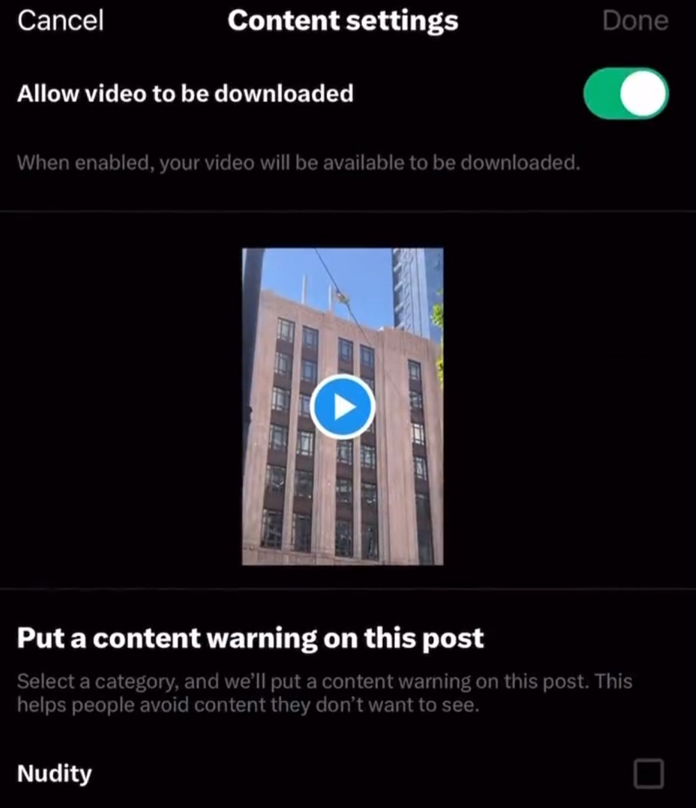 X'ten yeni özellik: Video indirme özelliğini test ediyor - 4