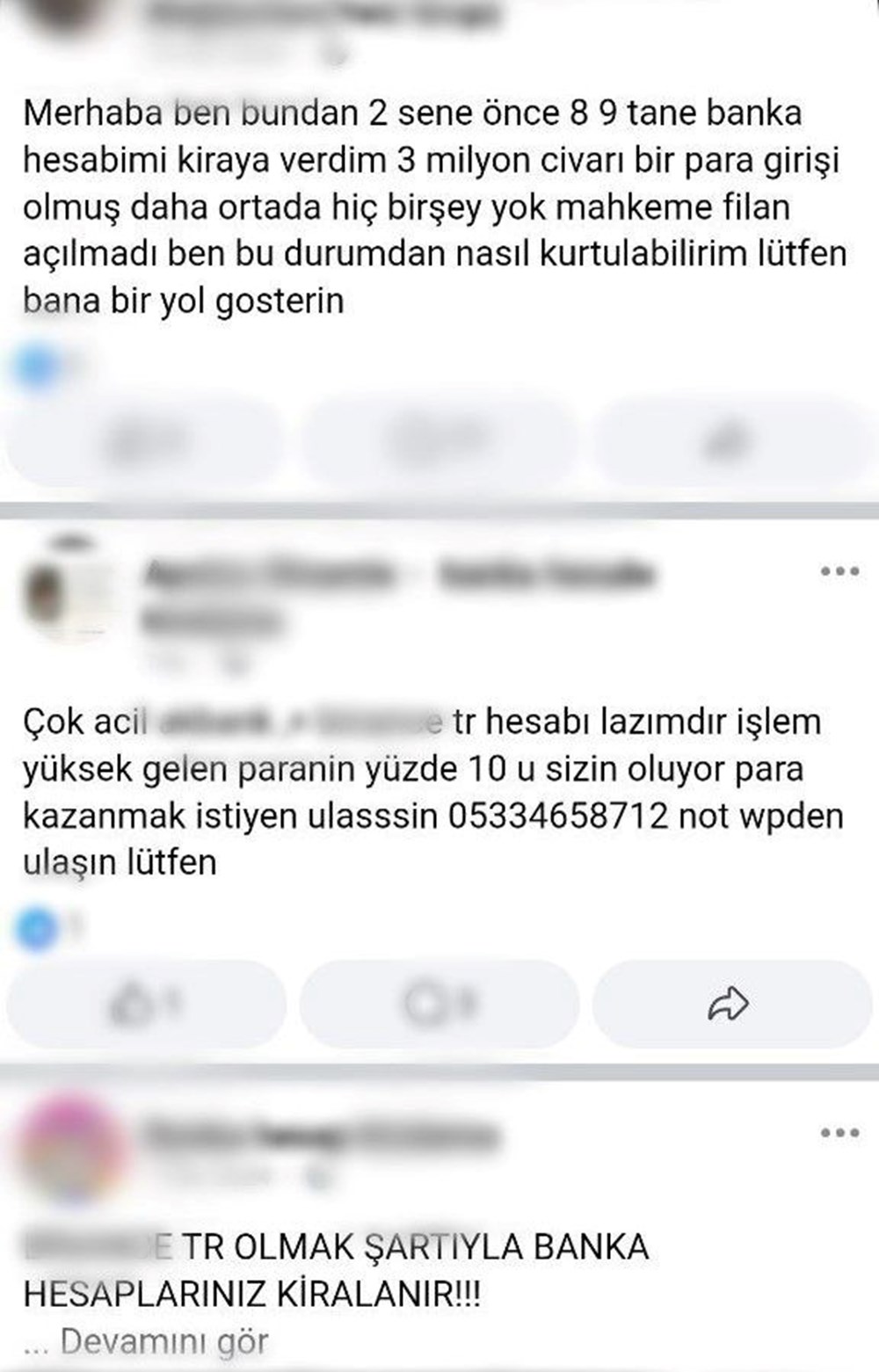 "Yüksek kazançla kiralık banka hesabı aranıyor" ilanlarına dikkat! Baş şüpheli olabilirsiniz - 2
