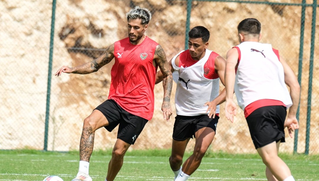 Hatayspor'da Alanyaspor maçının mesaisi sürüyor