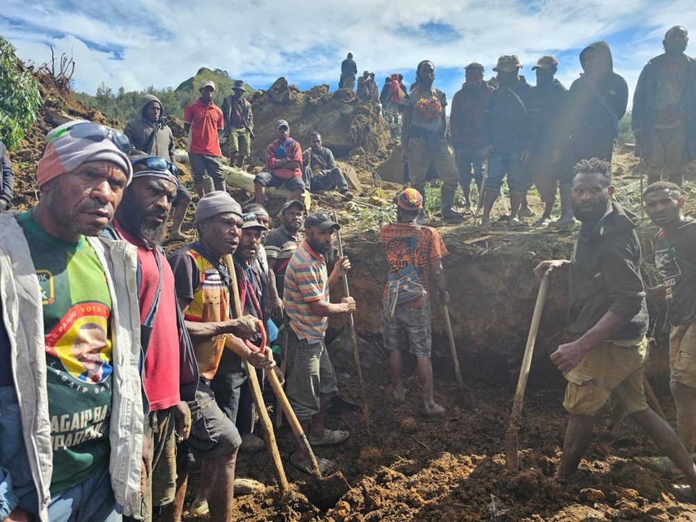Papua Yeni Gine'de heyelan: 2 binden fazla kişi toprak altında - 7