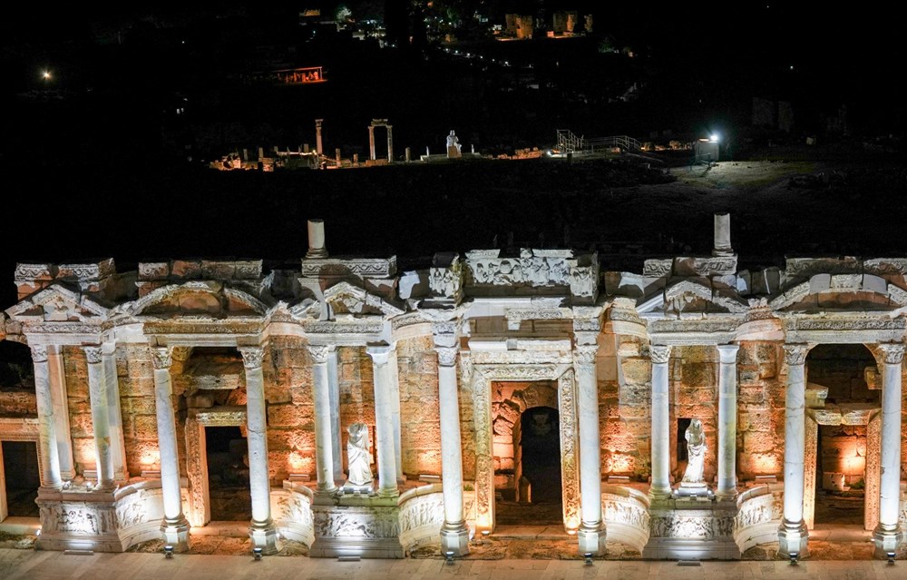 Gece müzeciliğinin başladığı Pamukkale'de 3 milyon ziyaretçi hedefi - 8