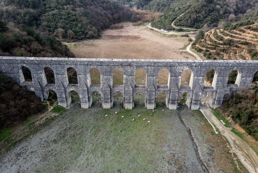 Balıkların yüzdüğü baraj, koyunlara kaldı - 7