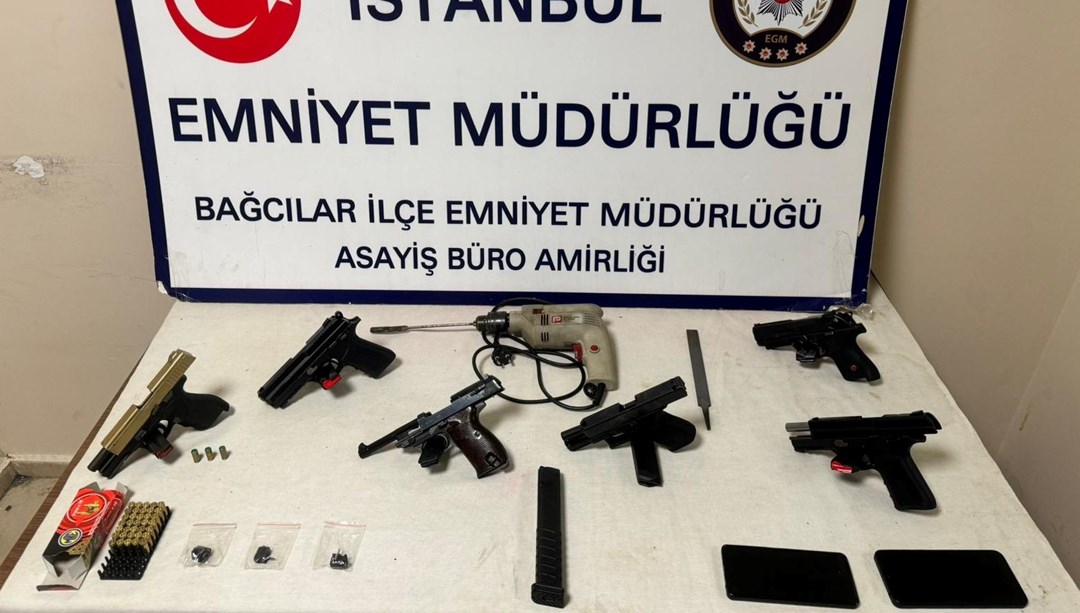 İstanbul da silah ticareti operasyonu 1 kişi tutuklandı