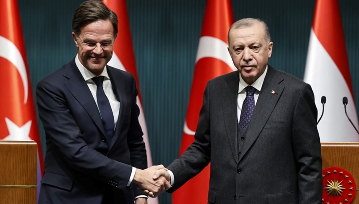 Cumhurbaşkanı Erdoğan, Mark Rutte ile görüştü