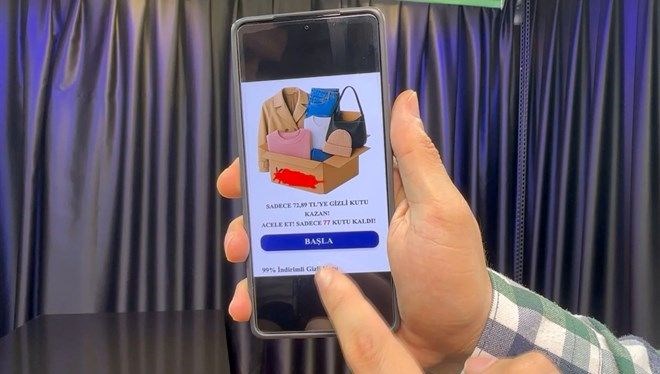 Gizemli kutu tuzağına dikkat!