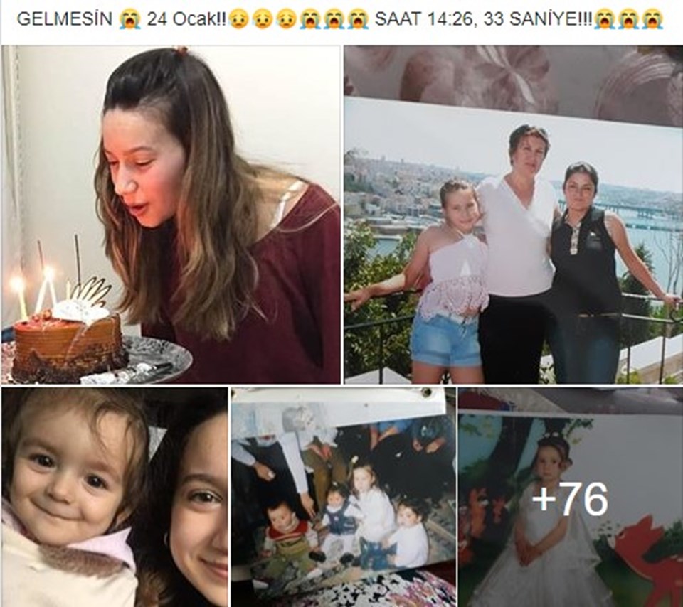 Antalya'da Buse'nin kaybolmasının yıldönümünde ailesinden 'Gelmesin 24 Ocak' paylaşımı - 1