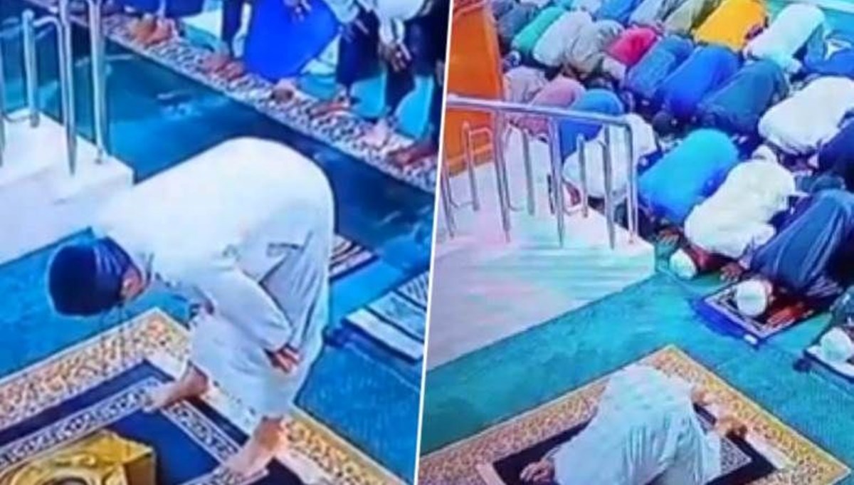 Namaz sırasında kalp krizi geçiren imam secdede vefat etti