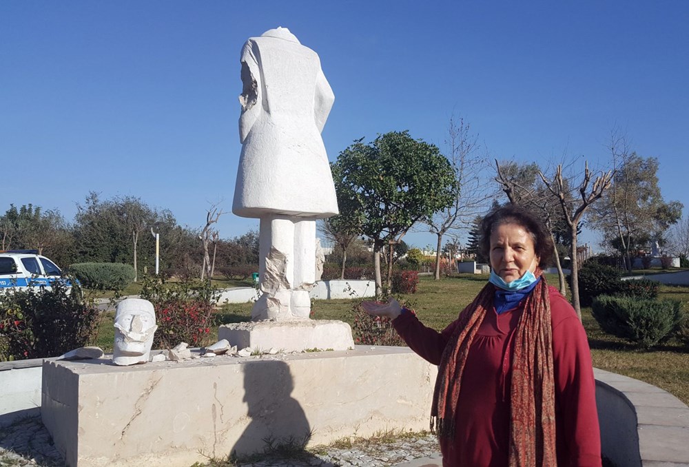 Antalya'da heykel saldırıları devam ediyor - 6