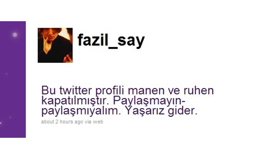 Bitlerden özür dileyerek gitti