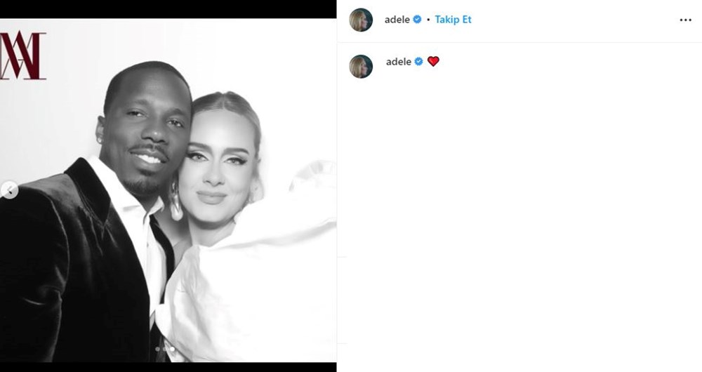 Adele'den sevgilisi Rich Paul'a konserde doğum günü sürprizi - 4
