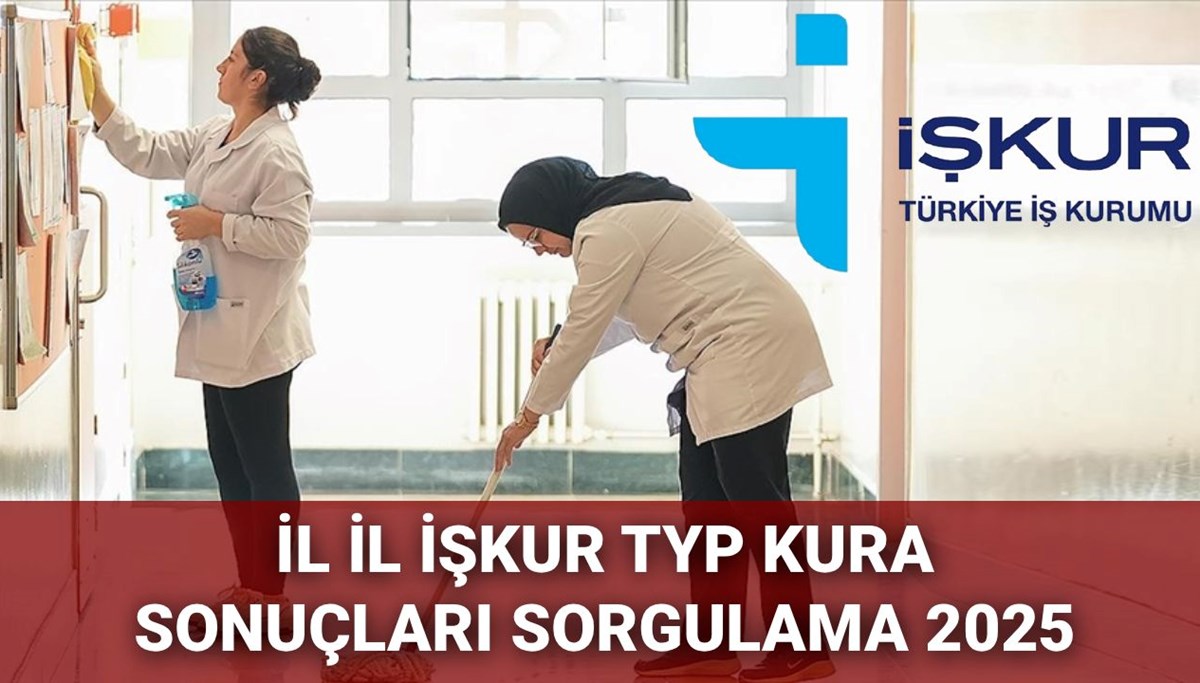 İŞKUR TYP kura sonuçları ekranı 2025: İl il TYP kura sonuçları yedek ve asil aday isim listesi sorgulama