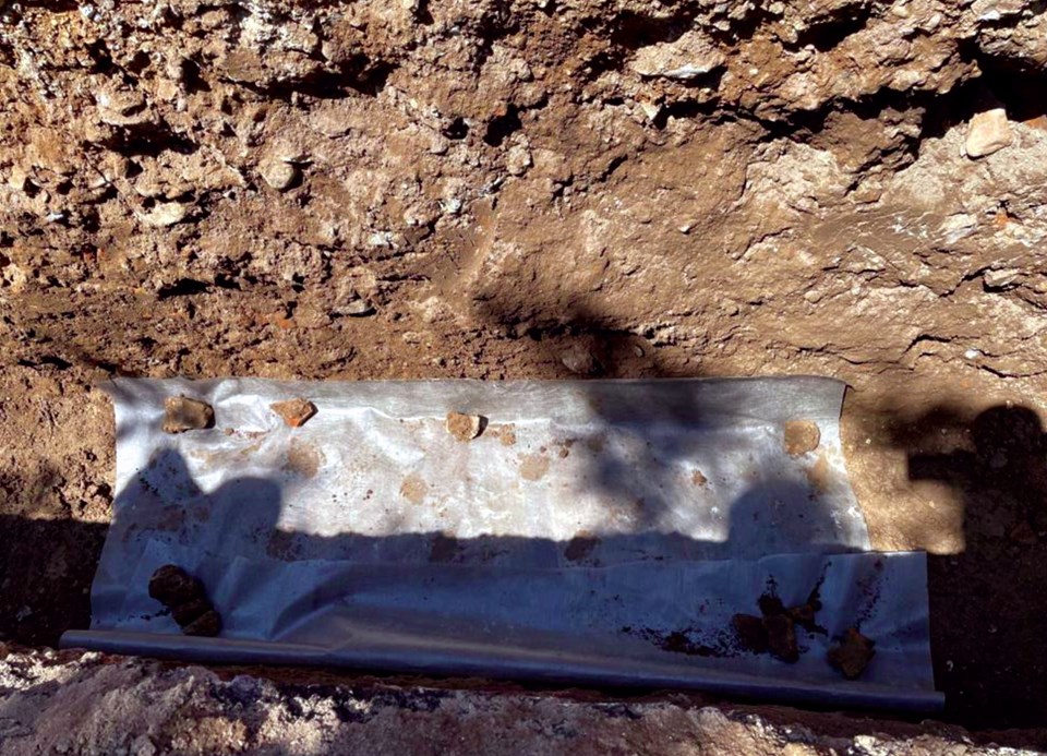Altyapı çalışmasında 1500 yıllık mozaik bulundu - 1