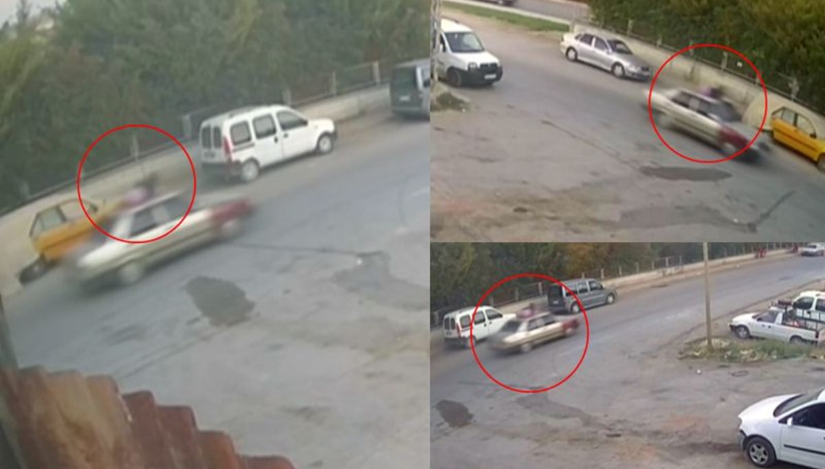 Karaman'da çarptığı kadın aracın üzerindeyken sürmeye devam etti
