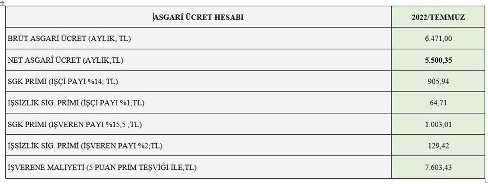Cumhurbaşkanı Erdoğan'dan yeni asgari ücret açıklaması (2022 asgari ücret ne kadar oldu, temmuz ara zammı kaç TL oldu?) - 4