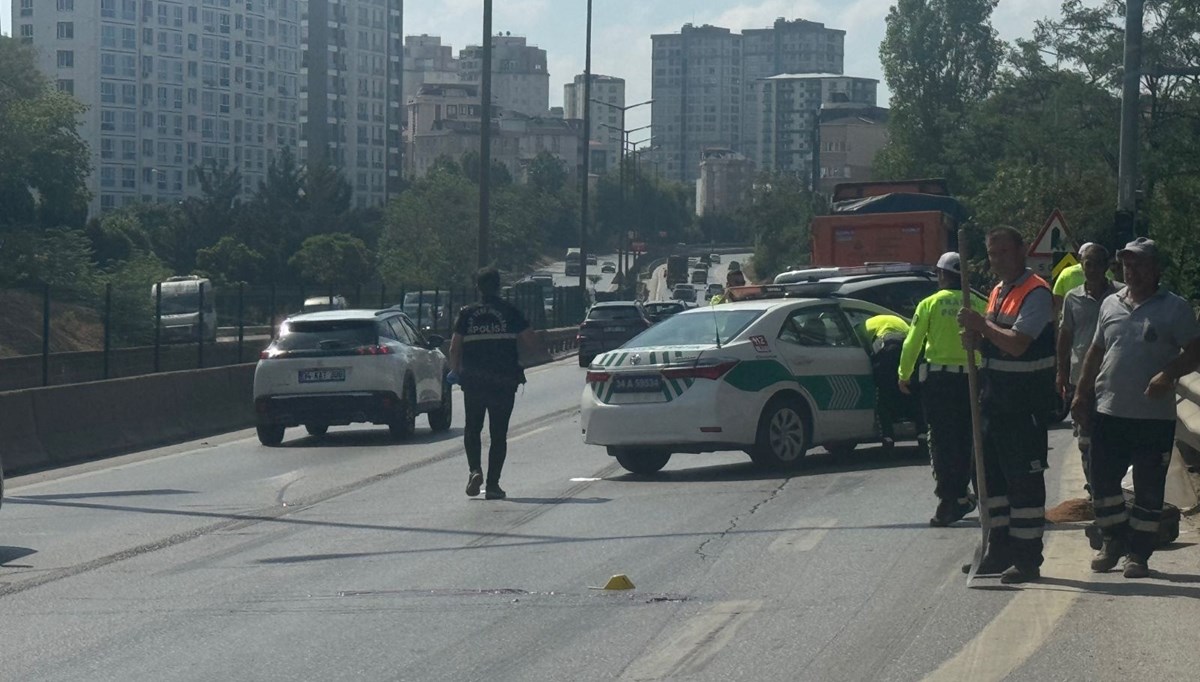 İstanbul'da korkunç olay: Seyir halindeki kamyonun önüne atladı