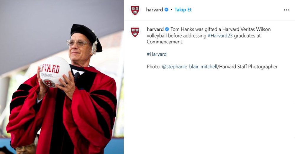 Harvard mezunlarına konuşan Tom Hanks: Hepimizin bir süper kahramana ihtiyacı var - 2