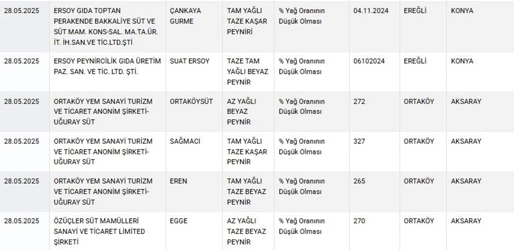 Gıda sahtekarları ifşalandı... Lahmacun, yoğurt, börek hepsi sakıncalı - 13