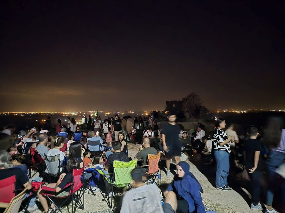 Zerzevan Kalesi'nde "Perseid Meteor Yağmuru Gözlem"ini 6 bin kişi izledi - 5