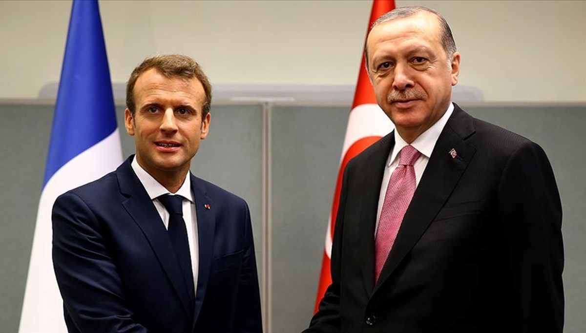 SON DAKİKA: Cumhurbaşkanı Erdoğan, Fransa Cumhurbaşkanı Macron ile görüştü