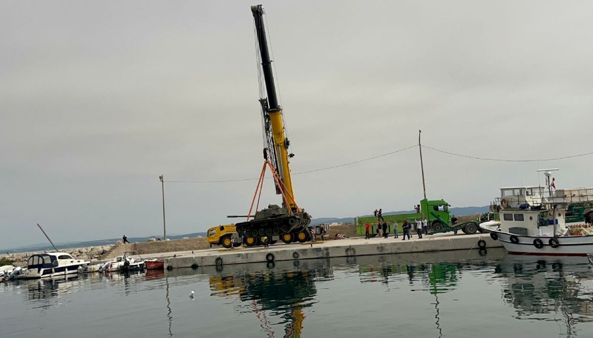 Saros Körfezi'ne tank batırılacak Saros Körfezi'ne tank batırılacak